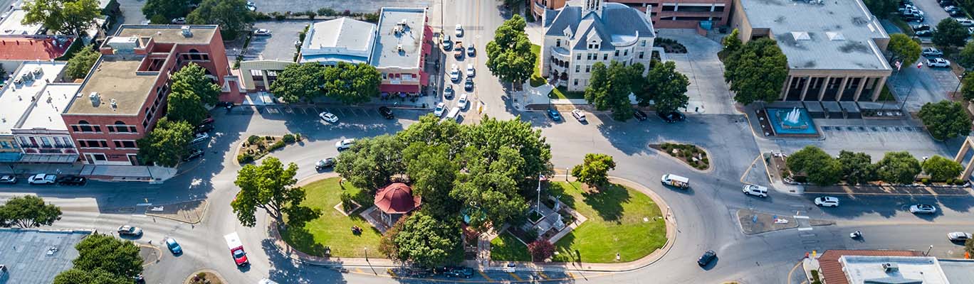 New Braunfels, TX aerial photo