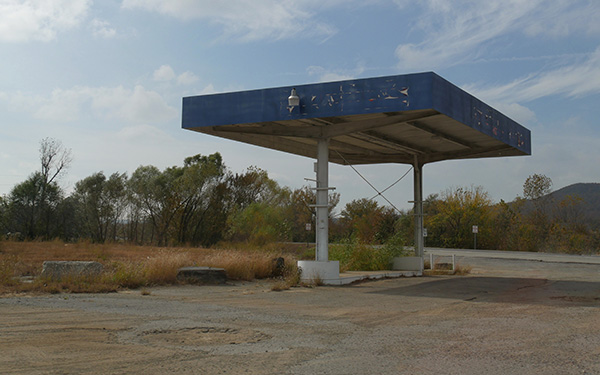 Former gas station site