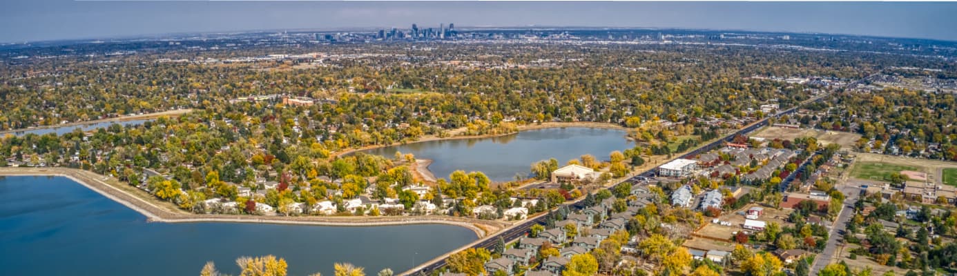 Aerial photo of Lakewood, CO