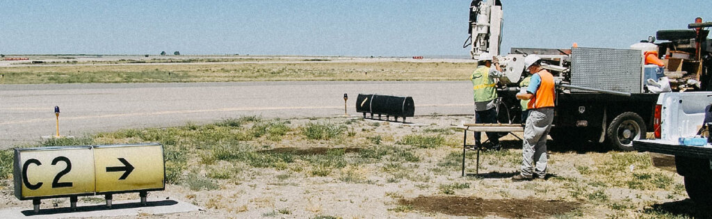 Wyoming Airfield Site Inspections of Areas of Concern Hero