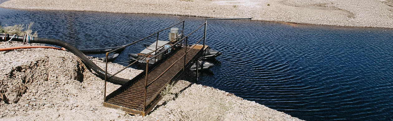 Wyoming Processing Site Evaporation Pond Groundwater Control Hero