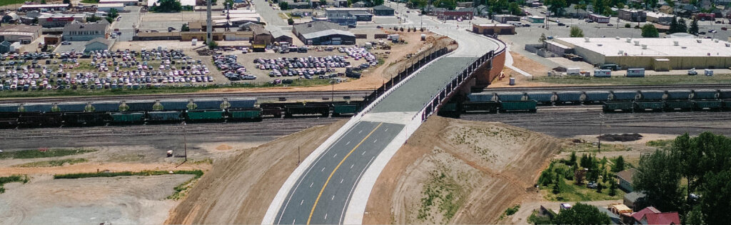 Union Pacific Railroad Overpass Roadway Design